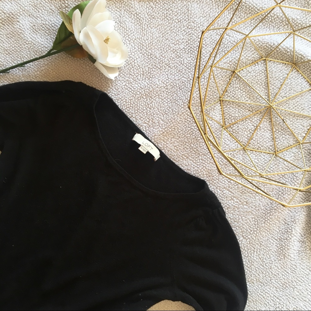 LOFT Black Sweater